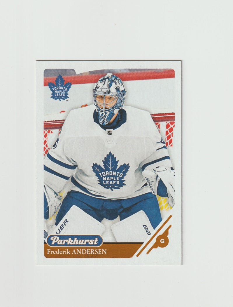 2018-19 Parkhurst ePack Bronze #100 Frederik Andersen