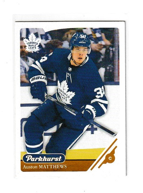 2018-19 Parkhurst ePack Bronze #1 Auston Matthews