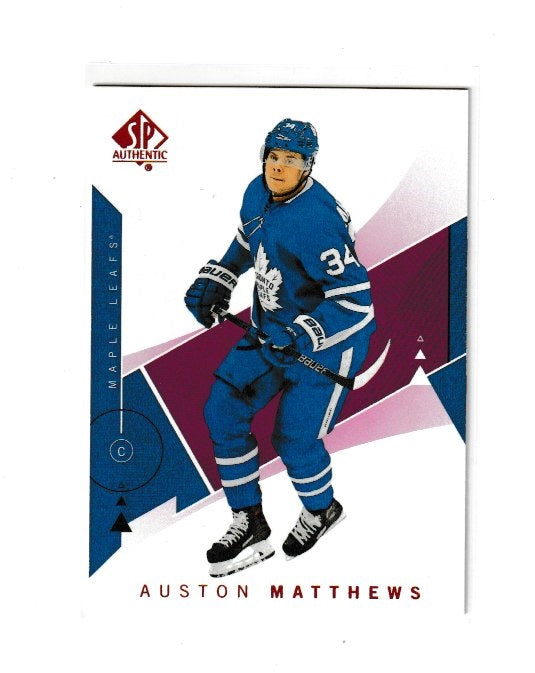 2018-19 SP Authentic Limited Red #31 Auston Matthews