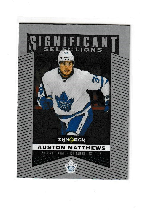 2018-19 Synergy Significant Selections #SS-10 Auston Matthews