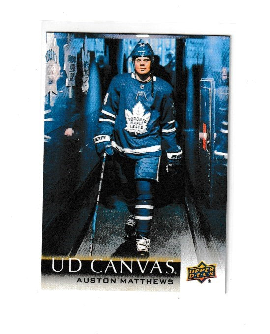 2018-19 Upper Deck Canvas #C75 Auston Matthews