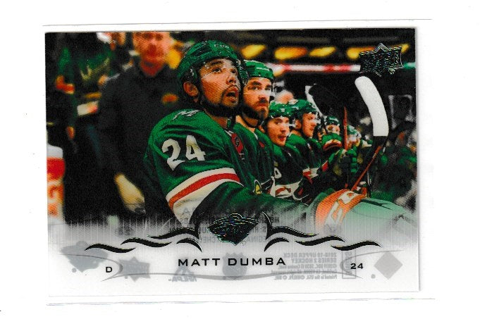 2018-19 Upper Deck Clear Cut #344 Matt Dumba