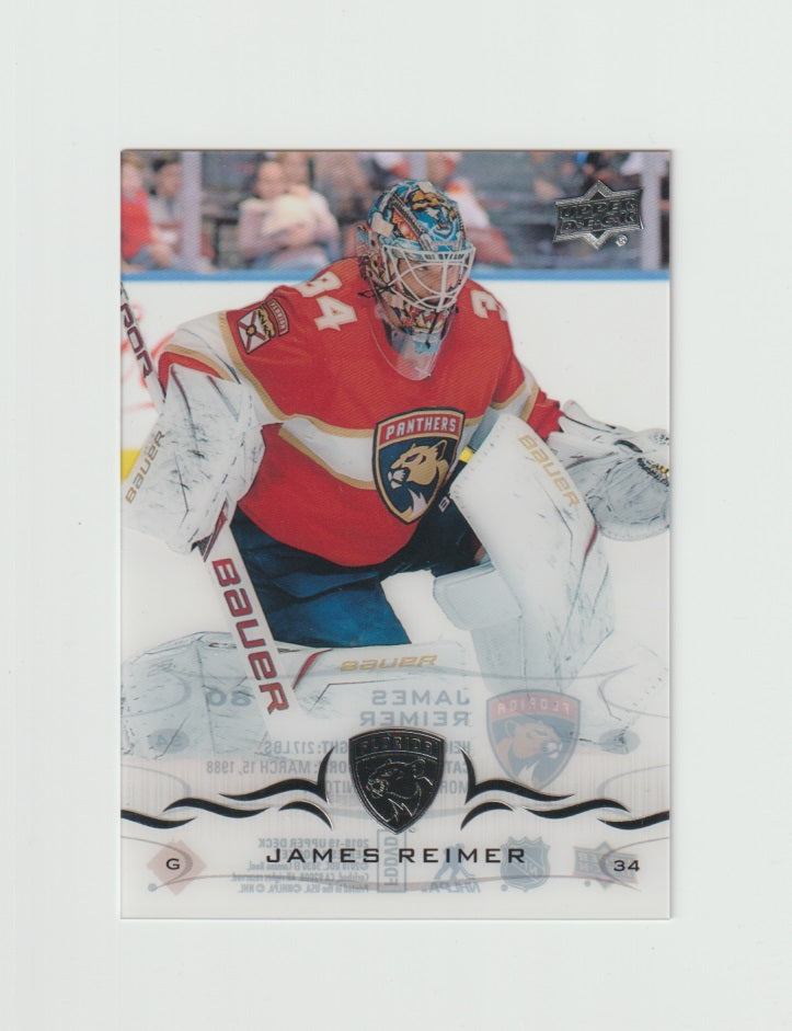 2018-19 Upper Deck Clear Cut #80 James Reimer