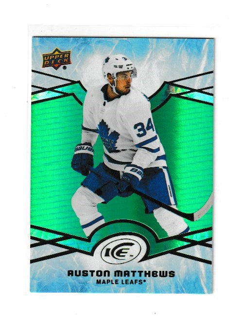 2018-19 Upper Deck Ice Green #48 Auston Matthews