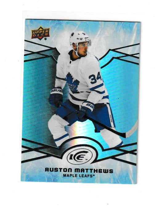 2018-19 Upper Deck Ice #48 Auston Matthews