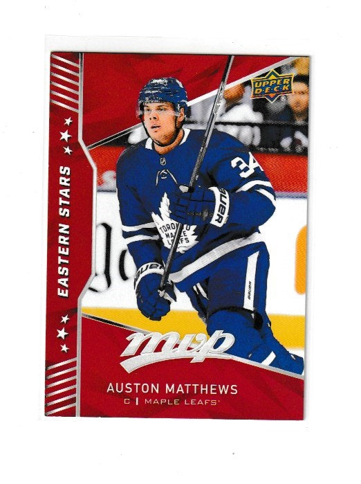 2018-19 Upper Deck MVP Factory Set Eastern Stars #ES-3 Auston Matthews