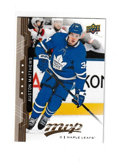 2018-19 Upper Deck MVP #205 Auston Matthews