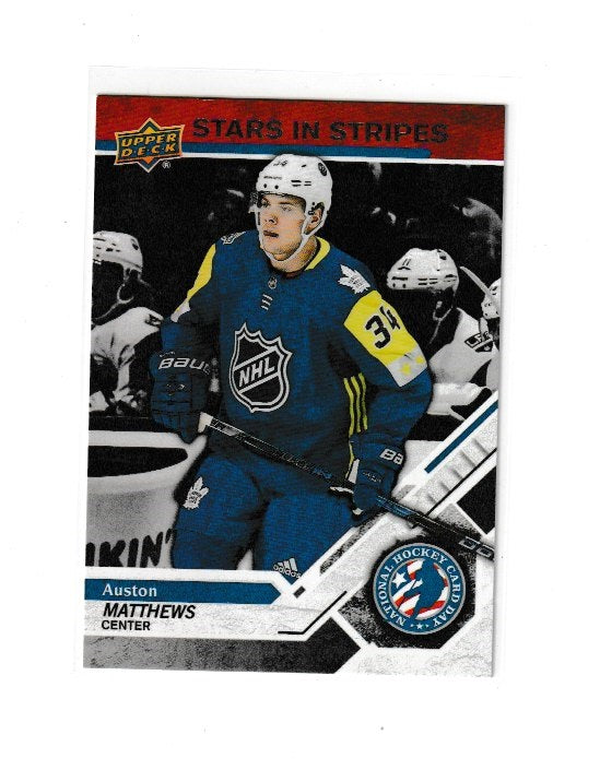 2018-19 Upper Deck National Hockey Card Day #NHCD-9 Auston Matthews