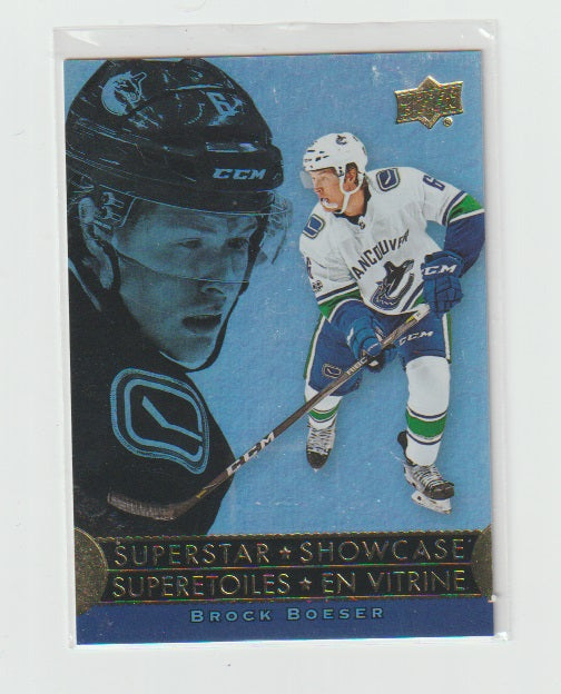 2018-19 Upper Deck Tim Hortons Superstar Showcase #SS-2 Brock Boeser