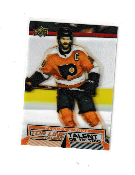 2018-19 Upper Deck Tim Hortons Top Line Talent #TLT-10 Claude Giroux