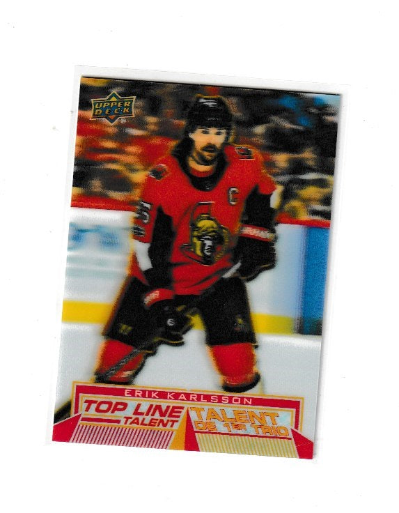 2018-19 Upper Deck Tim Hortons Top Line Talent #TLT-7 Erik Karlsson