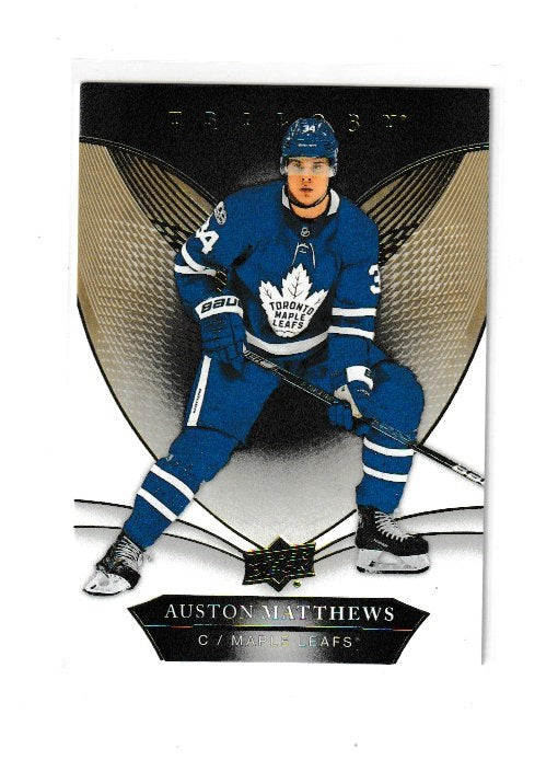 2018-19 Upper Deck Trilogy #20 Auston Matthews