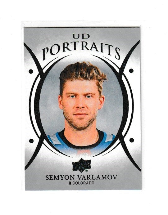 2018-19 Upper Deck UD Portraits #P-1 Semyon Varlamov