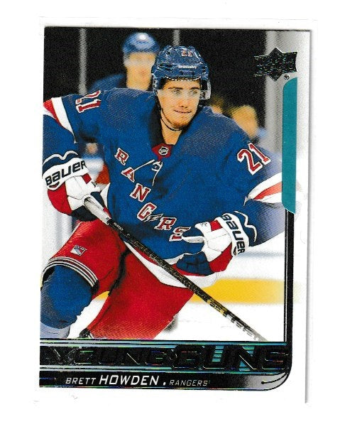 2018-19 Upper Deck Young Guns #215 Brett Howden