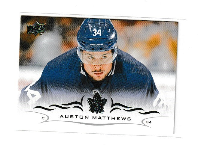 2018-19 Upper Deck #418 Auston Matthews