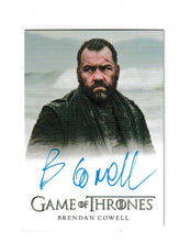 Load image into Gallery viewer, 2018 Game of Thrones Season 7 Full Bleed Autographs Brendan Cowell as Harrag
