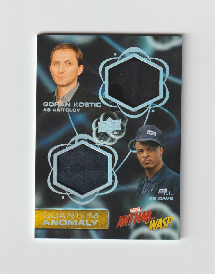 2018 Ant-Man and the Wasp Quantum Anomaly Dual Relics #QMD4 Anitolov & Dave