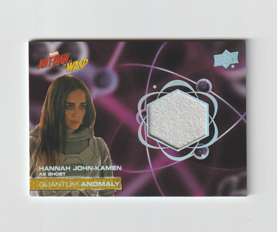 2018 Ant-Man and the Wasp Quantum Anomaly Relics #QM15 Hannah John-Kamen as Ghost