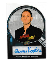 Load image into Gallery viewer, 2018 Ant-Man and the Wasp Quantum Stars Portrait Autographs #QS-GK Goran Kostic as Anitolov
