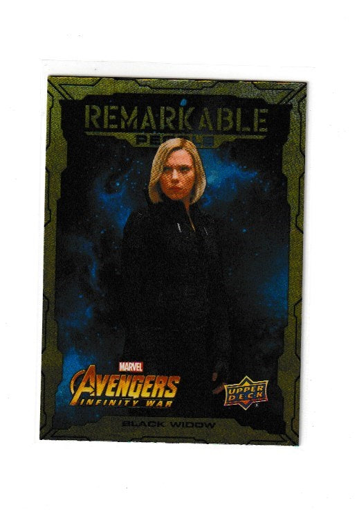 2018 Avengers Infinity War Remarkable People #RP5 Black Widow