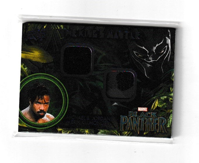 2018 Black Panther The Kings Mantle Memorabilia #KM-KI Michael B Jordan as Erik Killmonger