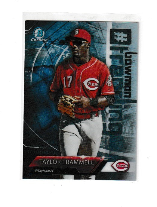 2018 Bowman Chrome Hashtag Bowman Trending Refractors #-TT Taylor Trammell