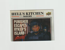 Load image into Gallery viewer, 2018 Daredevil Seasons 1 &amp; 2 Hell&#39;s Kitchens Headlines #HKH6 Punisher Escapes Rykers Island
