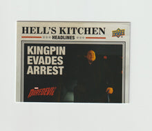 Load image into Gallery viewer, 2018 Daredevil Seasons 1 &amp; 2 Hell&#39;s Kitchens Headlines #HKH8 Kingpin Evades Arrest
