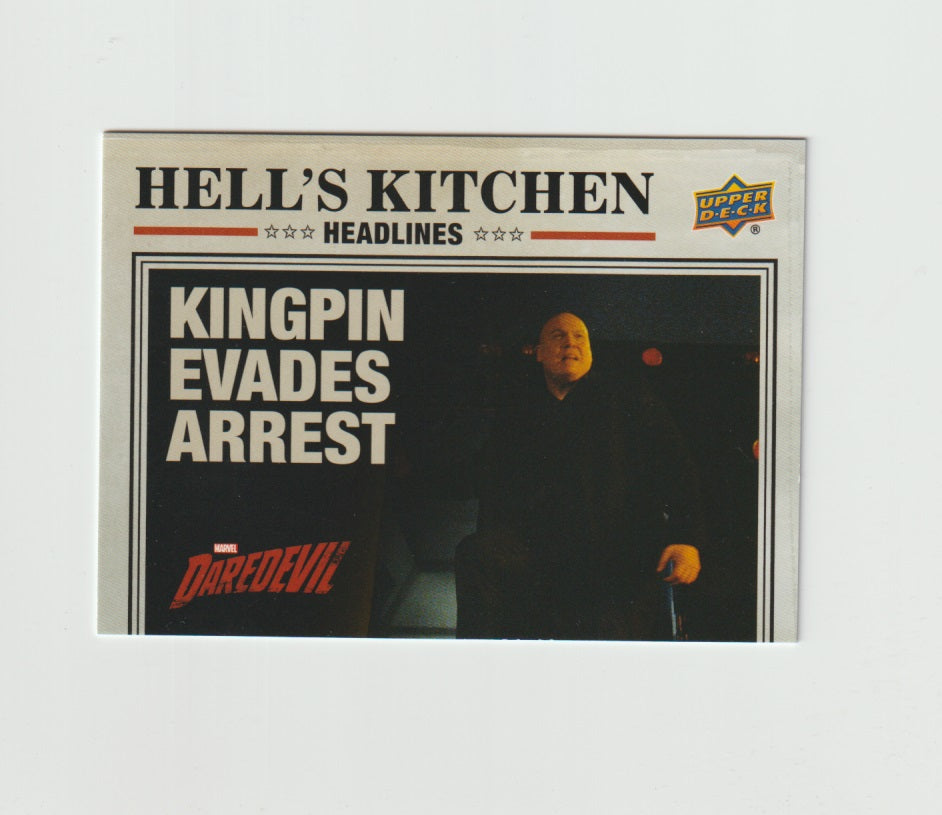 2018 Daredevil Seasons 1 & 2 Hell's Kitchens Headlines #HKH8 Kingpin Evades Arrest