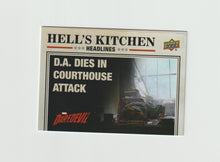 Load image into Gallery viewer, 2018 Daredevil Seasons 1 &amp; 2 Hell&#39;s Kitchens Headlines #HKH9 D.A. Dies in Courthouse Attack
