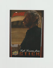 Load image into Gallery viewer, 2018 Daredevil Seasons 1 &amp; 2 Life Lessons From Stick #LL3 Its Wrong to Kill One of Ours
