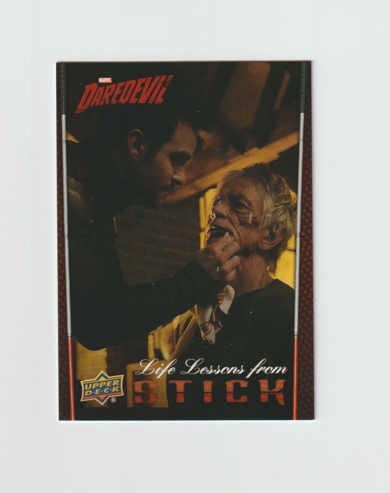 2018 Daredevil Seasons 1 & 2 Life Lessons From Stick #LL5 The Black Sky Cannot Be Controlled