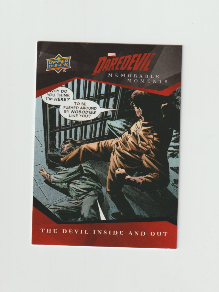 2018 Daredevil Seasons 1 & 2 Memorable Moments #DB13 The Devil Inside and Out