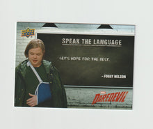 Load image into Gallery viewer, 2018 Daredevil Seasons 1 &amp; 2 Speak The Language #STL10 Foggy Nelson
