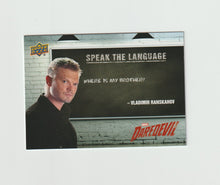Load image into Gallery viewer, 2018 Daredevil Seasons 1 &amp; 2 Speak The Language #STL13 Vladimir Ranskahov
