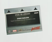 Load image into Gallery viewer, 2018 Daredevil Seasons 1 &amp; 2 Speak The Language #STL1 Karen page
