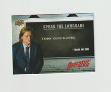 Load image into Gallery viewer, 2018 Daredevil Seasons 1 &amp; 2 Speak The Language #STL2 Foggy Nelson
