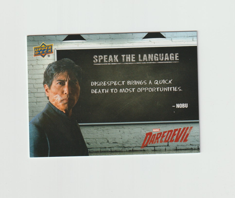2018 Daredevil Seasons 1 & 2 Speak The Language #STL3 Nobu