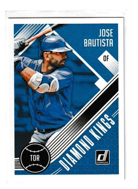 2018 Donruss Diamond Kings #7 Jose Bautista