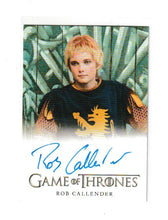 Load image into Gallery viewer, 2019 Game of Thrones Inflexions Full Bleed Autographs Rob Callender as Clarenzo
