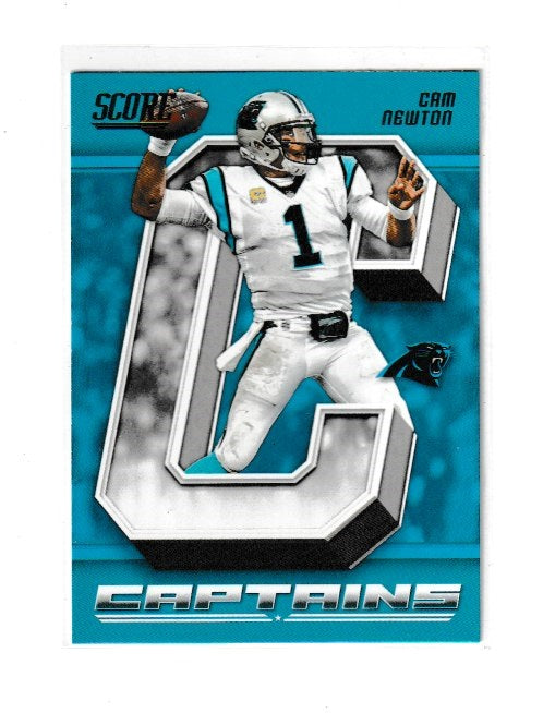 2018 Score Captains #2 Cam Newton