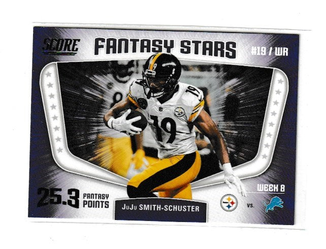2018 Score Fantasy Stars #14 Ju Ju Smith-Schuster
