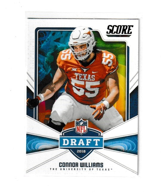 2018 Score NFL Draft #10 Connor Williams
