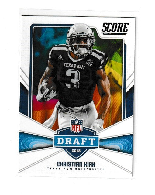 2018 Score NFL Draft #19 Christian Kirk
