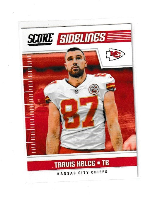 2018 Score Sidelines #16 Travis Kelce