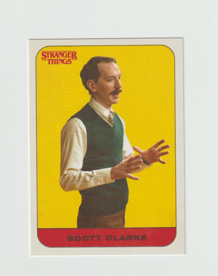 2018 Stranger Things Season 1 Character Stickers #18 of 20 Scott Clarke