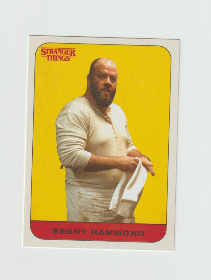 2018 Stranger Things Season 1 Character Stickers #19 of 20 Benny Hammond