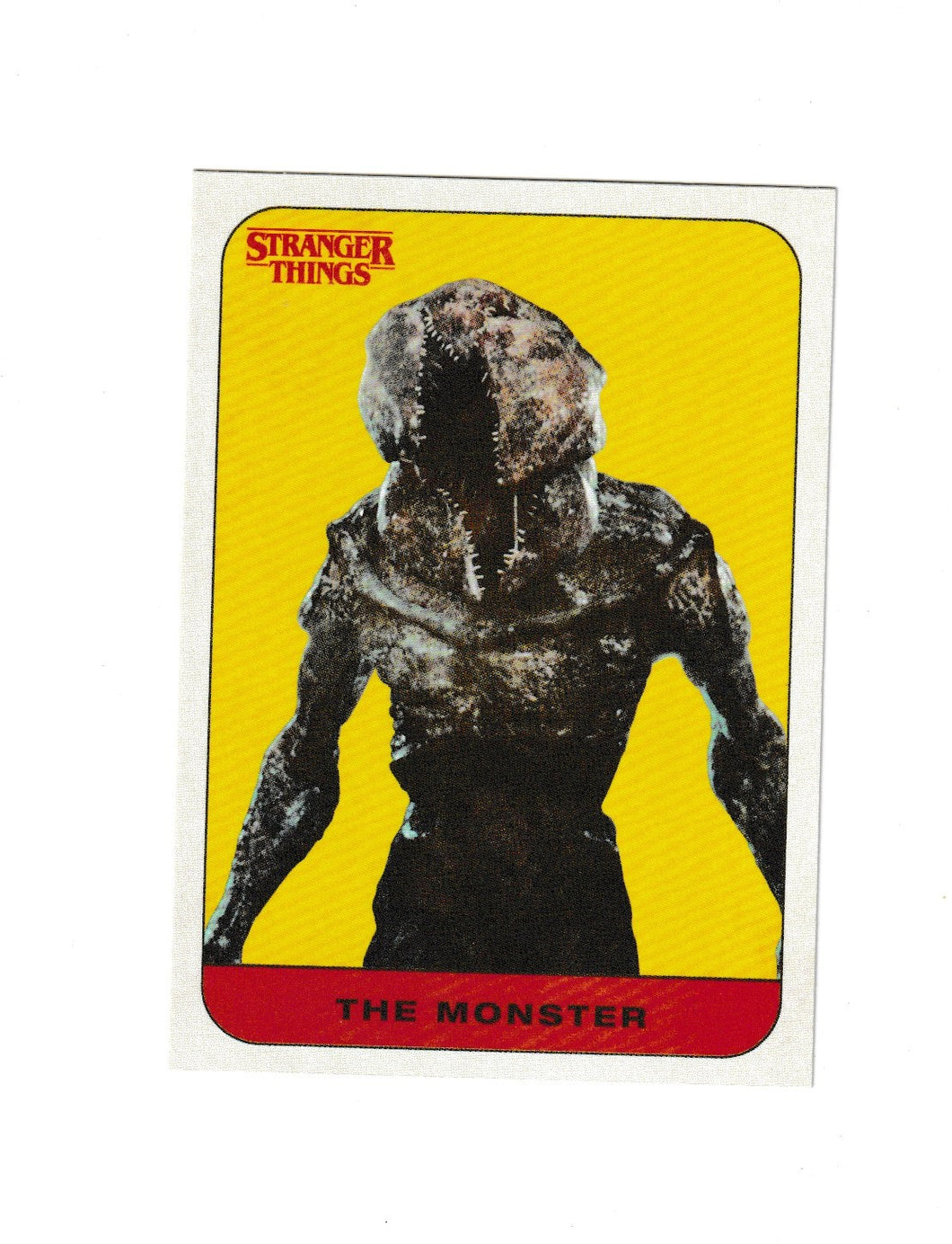 2018 Stranger Things Season 1 Character Stickers #20 of 20 The Monster