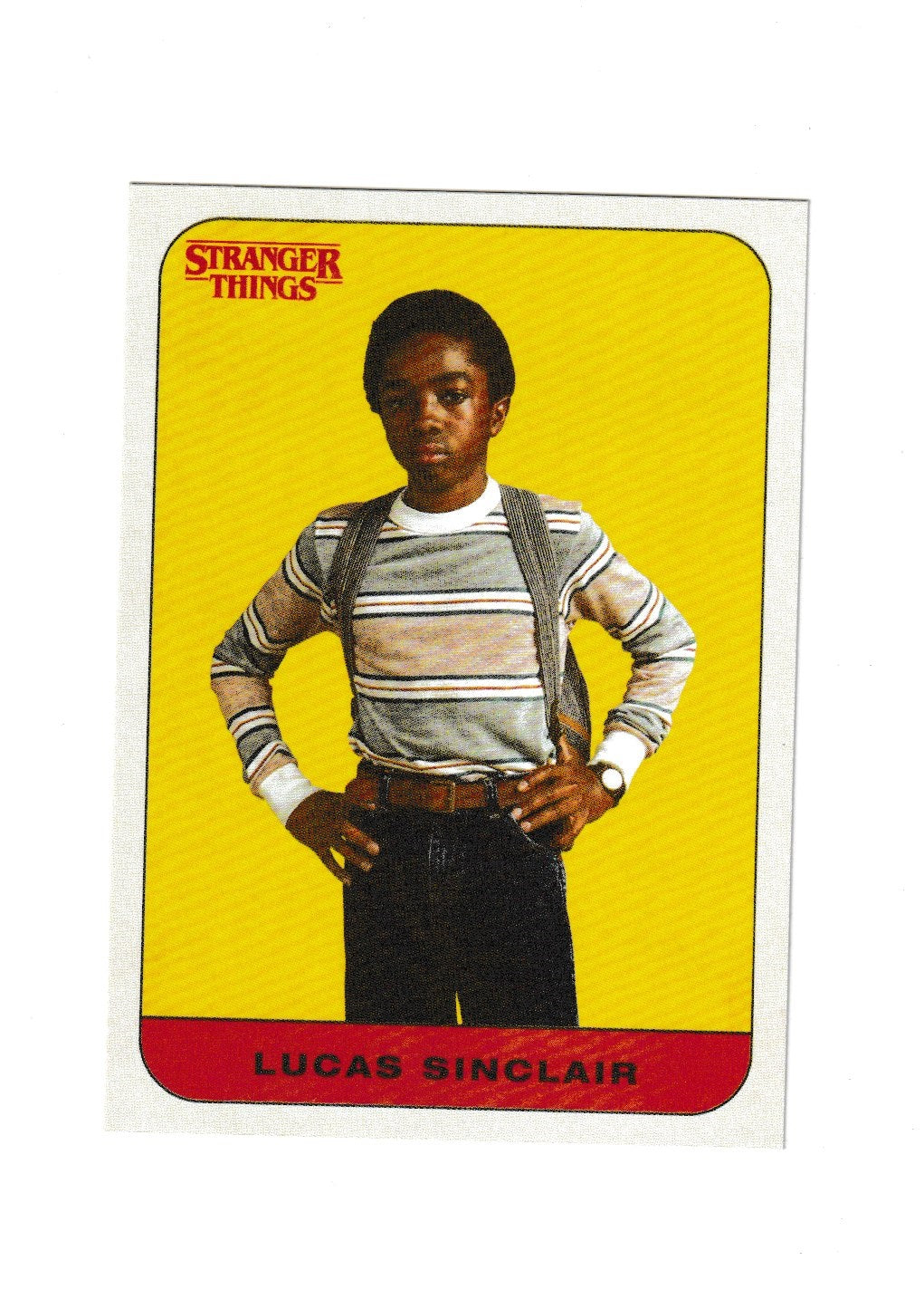 2018 Stranger Things Season 1 Character Stickers #6 of 20 Lucas Sinclair