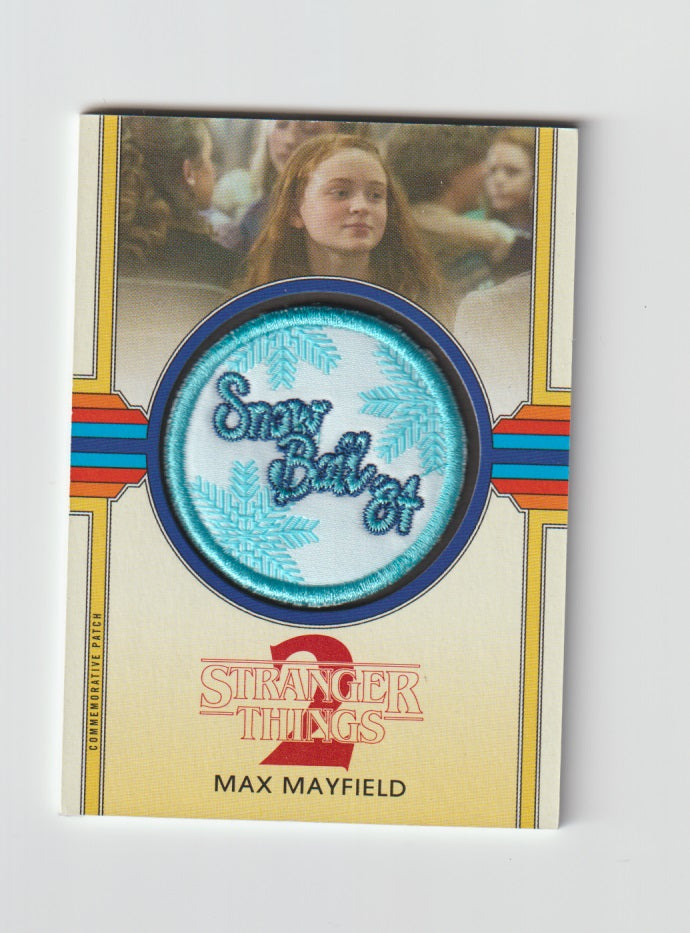 2018 Stranger Things Season 2 Commemorative Patches #CP-MMS Max Mayfield/Snow Ball '84